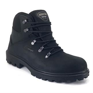 Самокат 7101 22 КБ водонепроницаемый мужской ботинок черный нубук