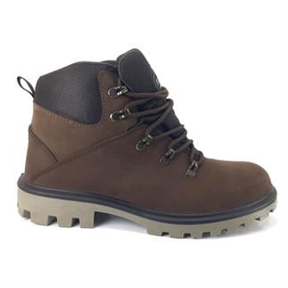 Самокат 7101 22 КБ водонепроницаемый мужской ботинок коричневый нубук