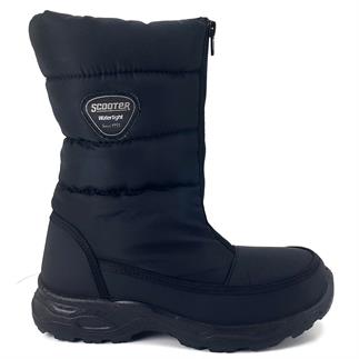 Скутер 7447 24KB женские водонепроницаемые повседневные ботинки черного цвета