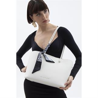 Sisley Sly 155 Kadın Kol Çantası Beyaz