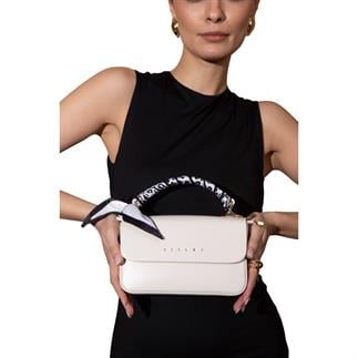 Sisley Sly 175 Kadın El Çantası Beyaz