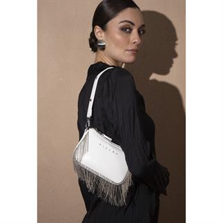 Sisley Sly 196 Kadın Kol Çantası Beyaz