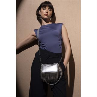 Sisley Sly 196 Kadın Kol Çantası Gümüş