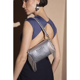 Sisley Sly 197 Kadın Kol Çantası Gümüş