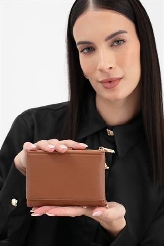 Sisley Sly 249 Kadın Cüzdan Taba