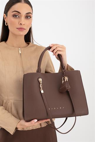 Sisley Sly 260 Kadın Kol Çantası Kahverengi