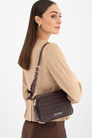 Sisley Sly 275 Kadın Kol Çantası Kahverengi