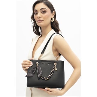 Sisley Sly 325 Kadın Kol Çantası Siyah