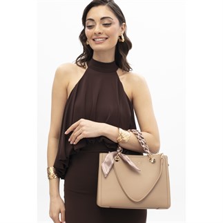 Sisley Sly 325 Kadın Kol Çantası Ten