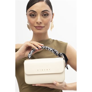 Sisley Sly 344 Kadın Kol Çantası Beyaz