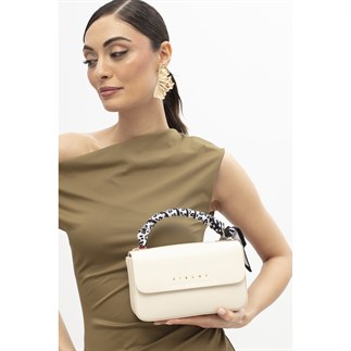 Sisley Sly 344 Kadın Kol Çantası Beyaz