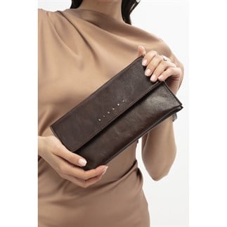 Sisley Sly 425 Kadın El Çantası Kahverengi