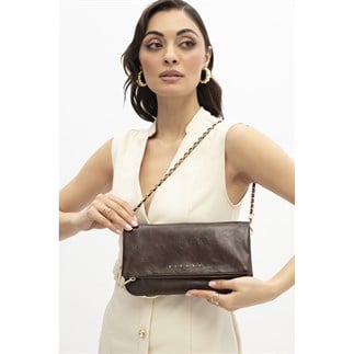 Sisley Sly 427 Kadın Kol Çantası Kahverengi