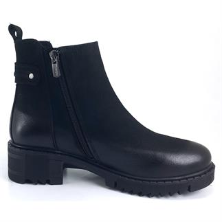 Венера 1950811 24KB женские повседневные сапоги черный нубук