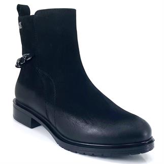 Венера 20742 24KB женские повседневные сапоги черный нубук