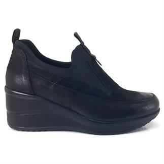 Венера 2111522 24KA Женская повседневная обувь черный нубук