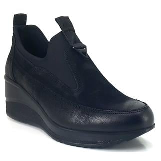 Венера 2111522 24KA Женская повседневная обувь черный нубук