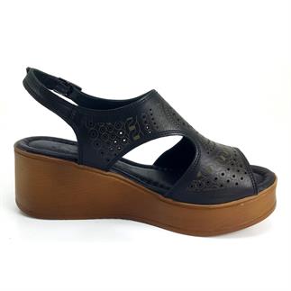 Venüs 2113604 23YS Günlük Bayan Sandalet  Siyah