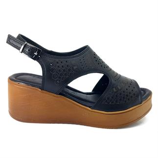 Venüs 2113604 23YS Günlük Bayan Sandalet  Siyah