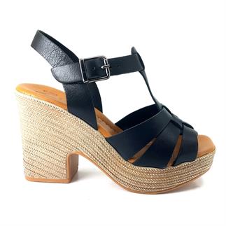 Venüs 23027603 23YS Günlük Bayan Sandalet Siyah