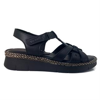 Venüs 23028003 24YS Kadın Günlük Sandalet Siyah