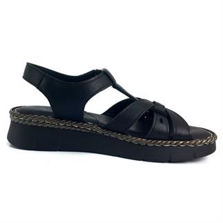 Venüs 23028003 24YS Kadın Günlük Sandalet Siyah