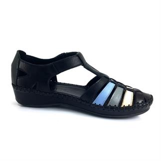 Venüs 23033319 23YS Günlük Bayan Sandalet - Siyah