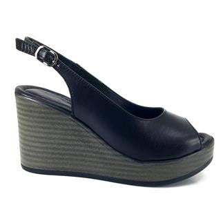 Venüs 2310802 24YS Kadın Günlük Sandalet Siyah