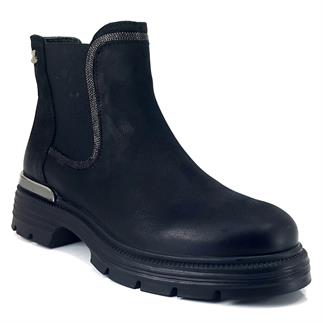 Венера 2353518 24кб женские повседневные сапоги черный нубук