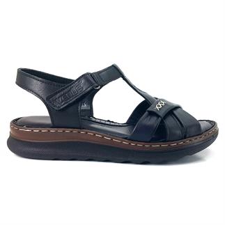 Venüs 24021723 25YS Kadın Günlük Sandalet Siyah