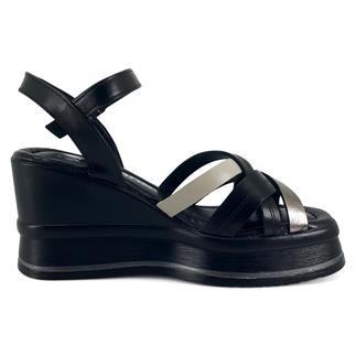 Venüs 2510902 25YS Kadın Günlük Sandalet Siyah