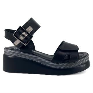 Venüs 2512303 25YS Kadın Günlük Sandalet Siyah