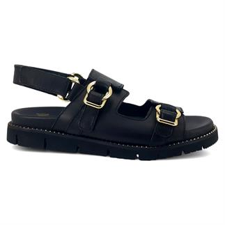 Venüs 25440013 25YS Kadın Günlük Sandalet Siyah