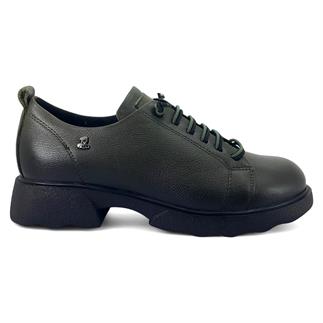 Венера 2553801 25KA Женская повседневная обувь зеленого цвета