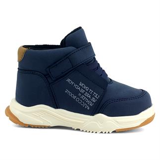 Детские повседневные ботинки Vicco Alaska темно-синего цвета