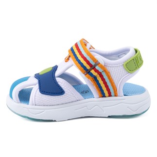 Vicco Flow 26YS Çocuk Günlük Sandalet Beyaz Mavi