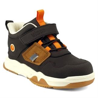 Викко Гетто Детские повседневные ботинки коричневого цвета