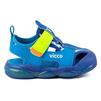 Vicco Live 26YS Çocuk Işıklı Sandalet Saks Mavi