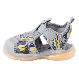 Vicco Monrovia 26YS Çocuk Işıklı Sandalet Gri