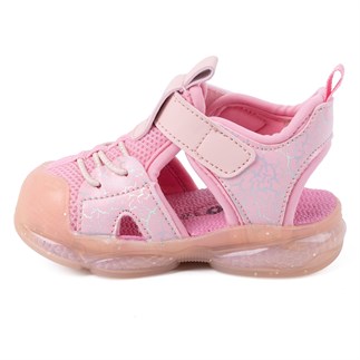 Vicco Monrovia 26YS Çocuk Işıklı Sandalet Pembe