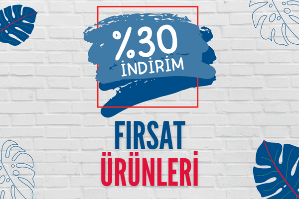 Fırsat Ürünlerinde %30 İndirim