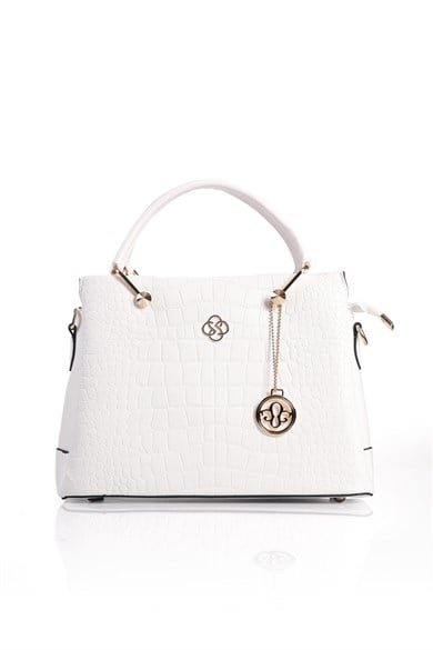 Gues Beyaz El Çapraz Bayan Çantası