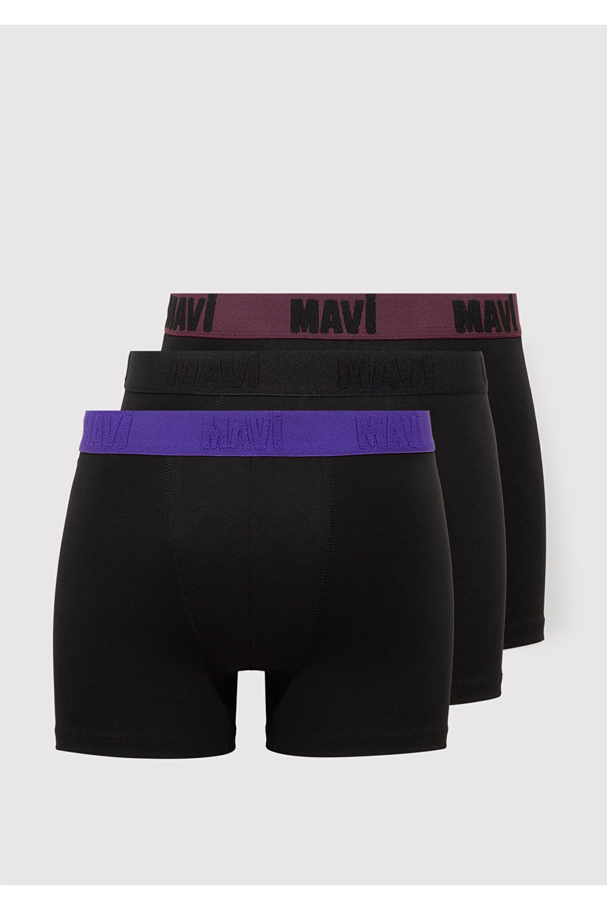 3'lü Paket Boxer Siyah