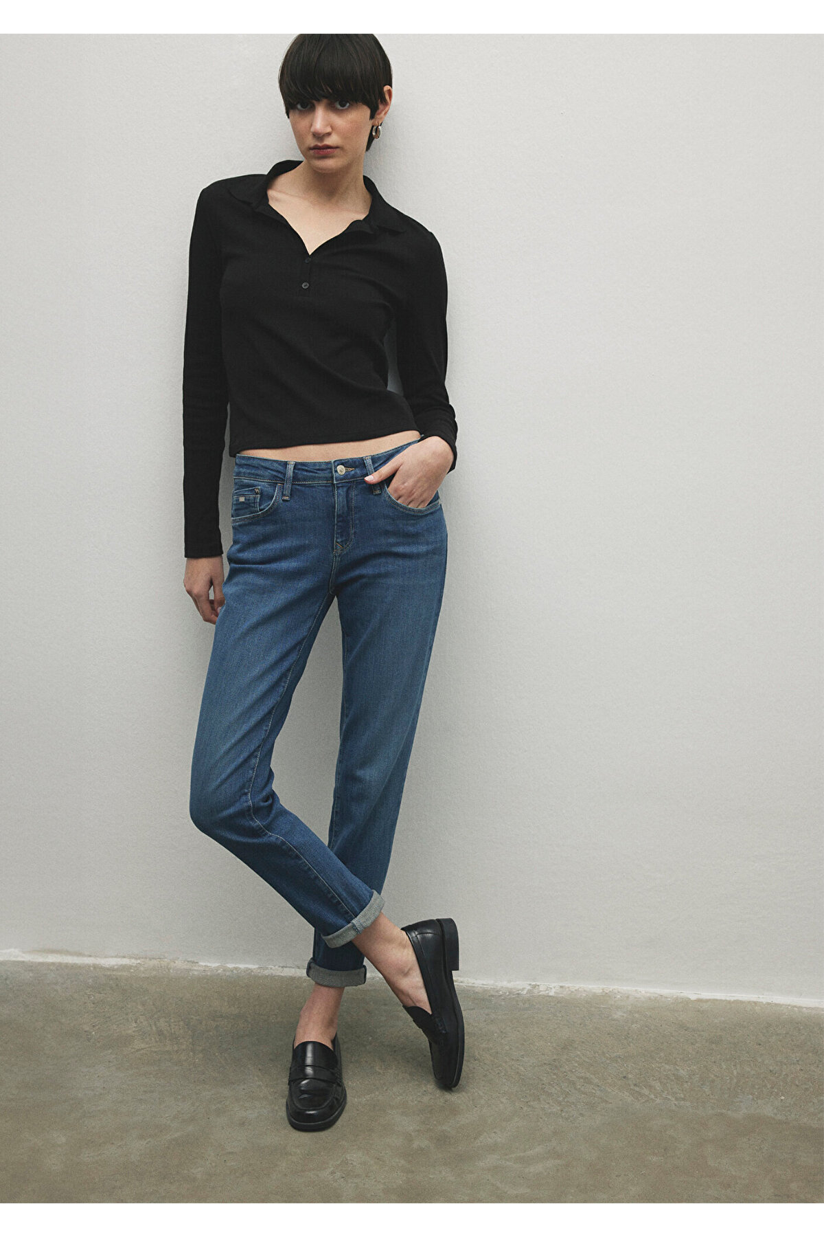 Ada Premium Vintage Indigo Si Jean Pantolon 1020586628