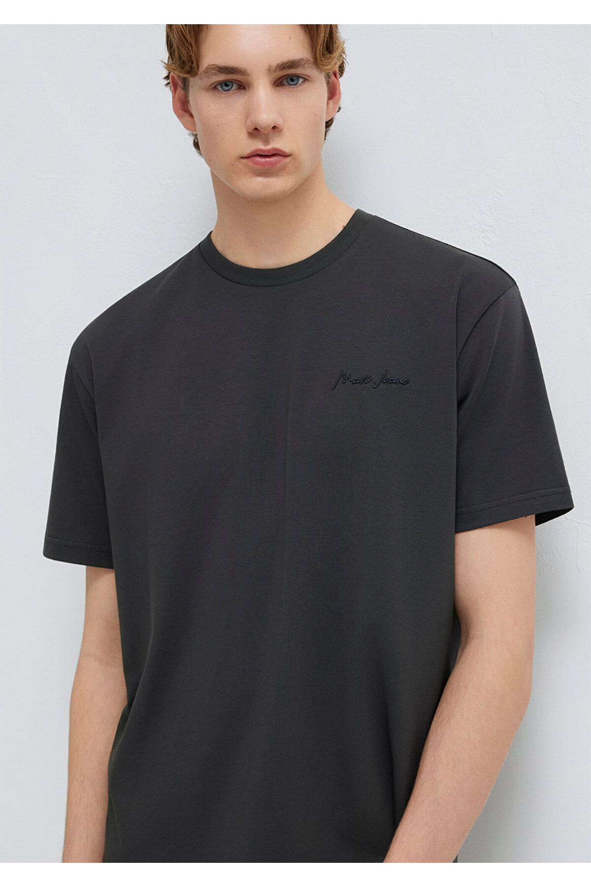 Antrasit Erkek T-shirt M0612733-70092