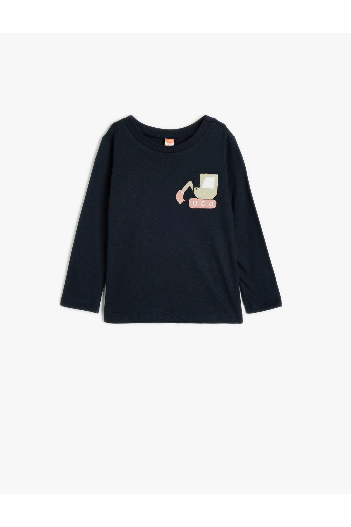 Baskılı Lacivert Erkek Çocuk T-Shirt 5WMB10192TK-A