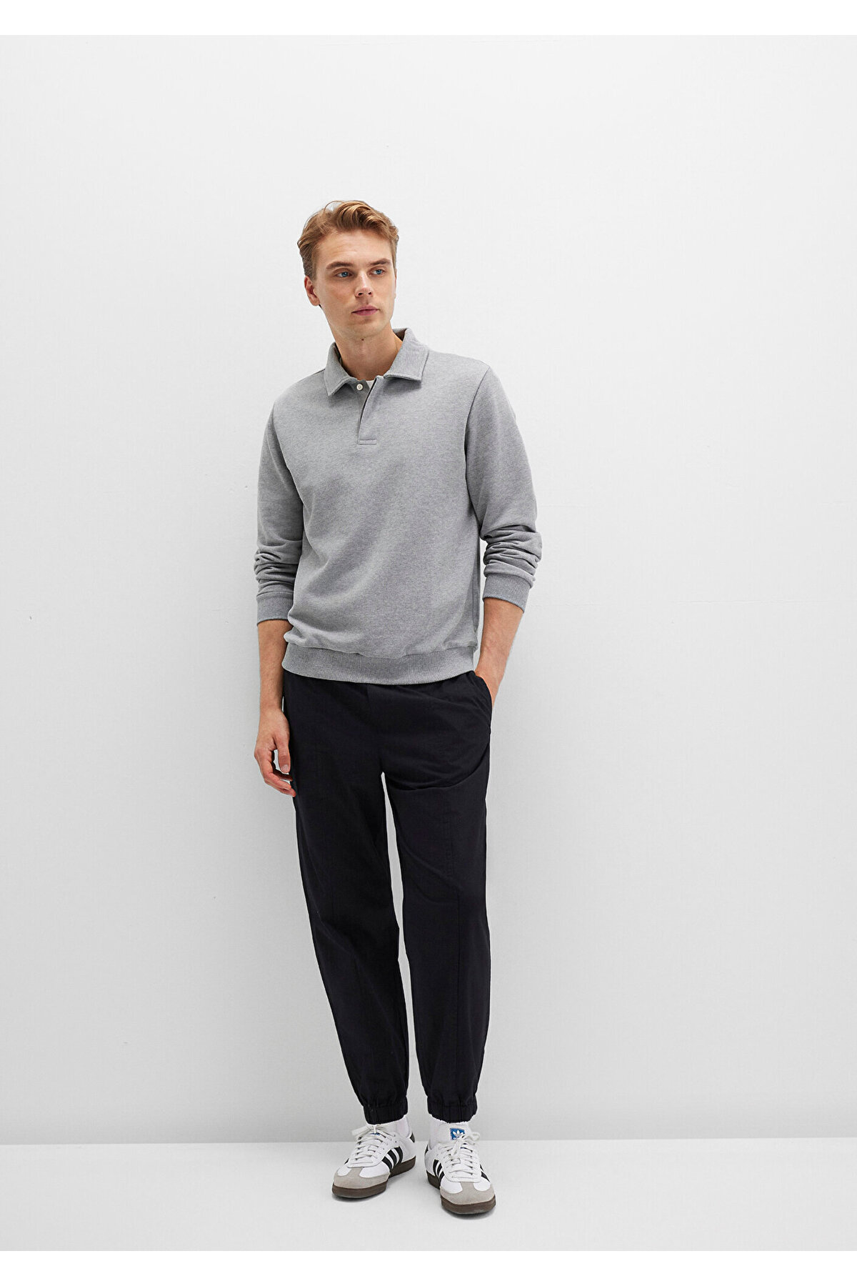 Beli Lastikli Siyah Jogger Pantolon 0010190-900