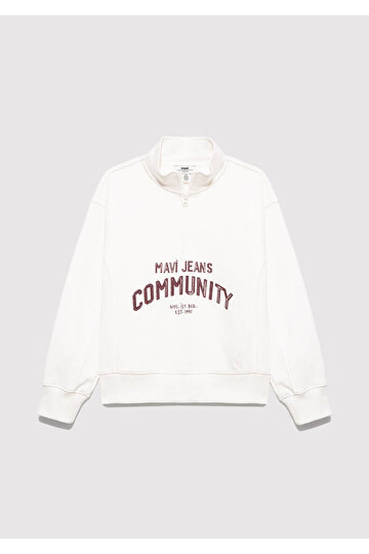 Beyaz Kız Çocuk Sweatshirt M7S10130-70057
