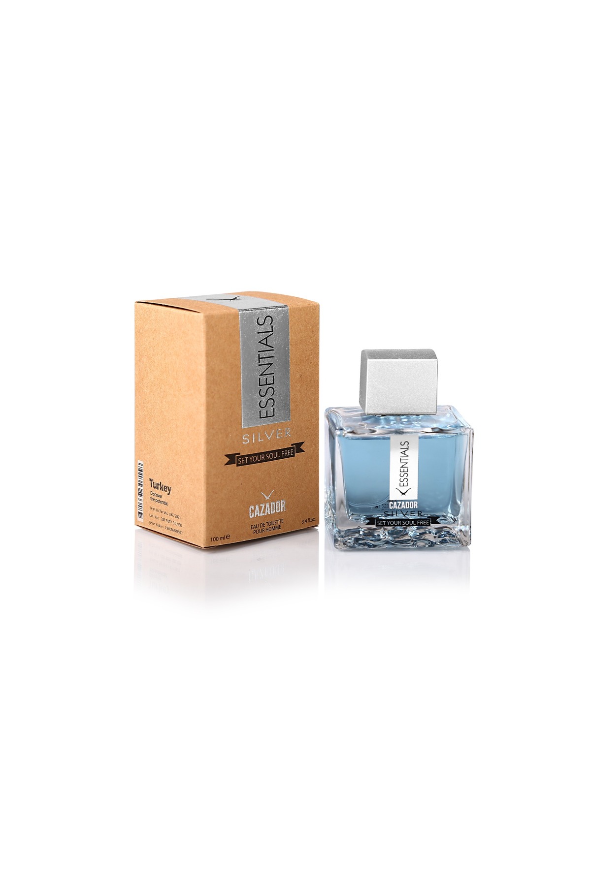 Caz 95570 Esential Silver Parfum 100cl