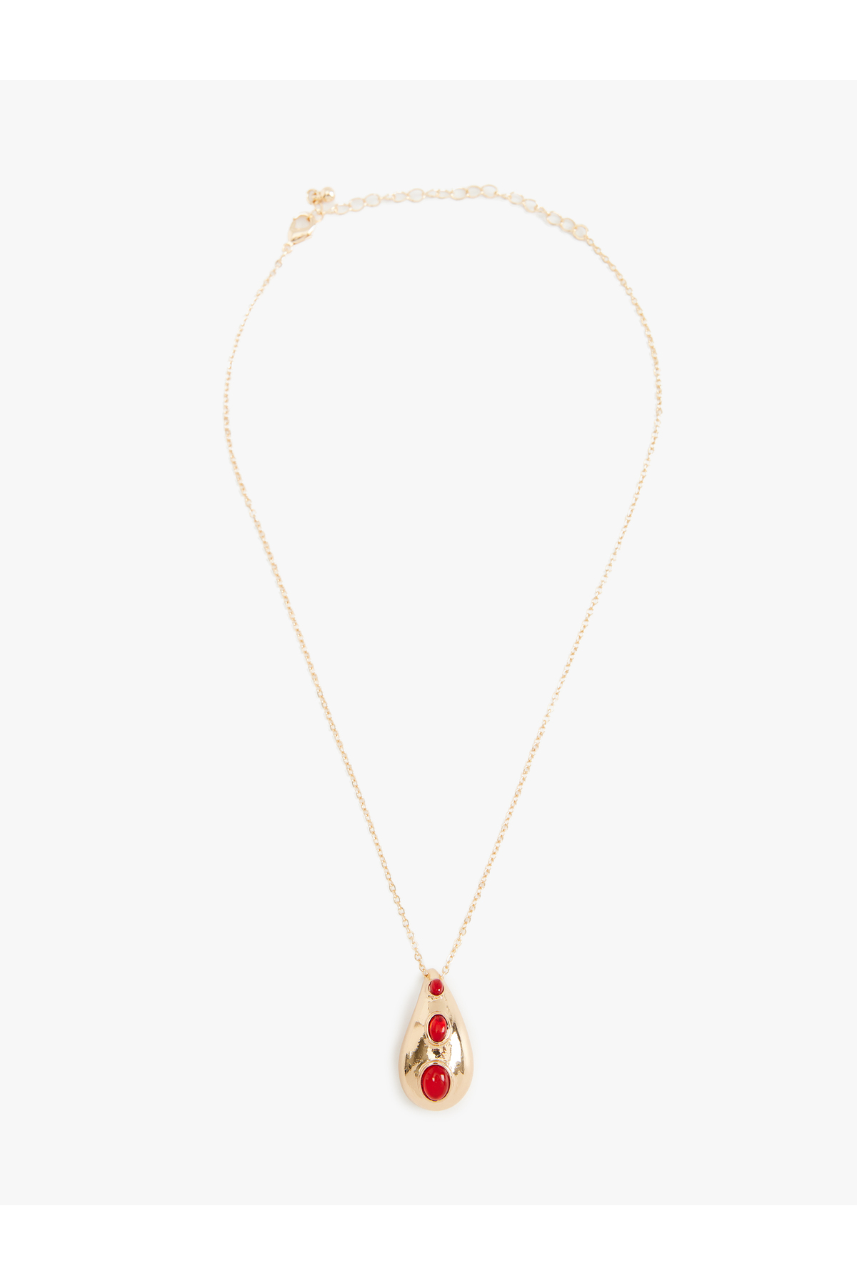 Damla Charm Detaylı Kolye